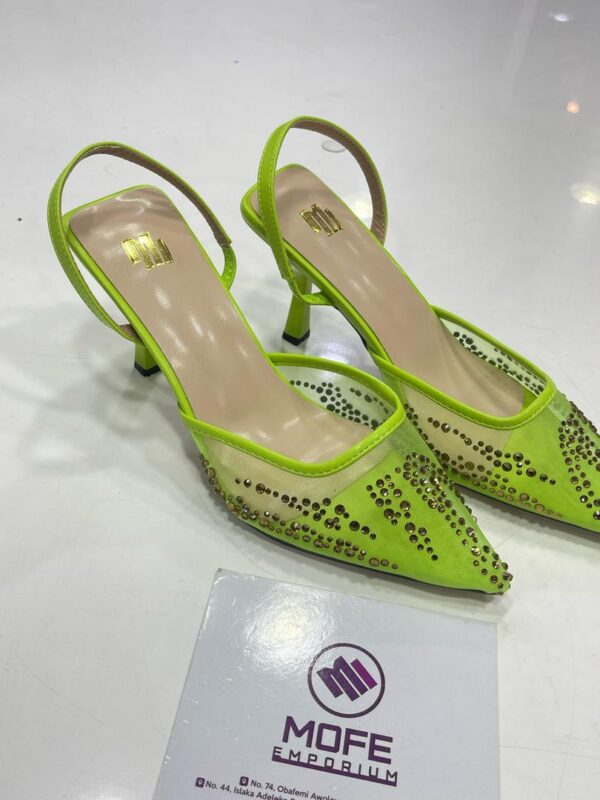 Lemon Colour Big Feet Shoe